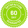 60 day satisfaction guarantee badge