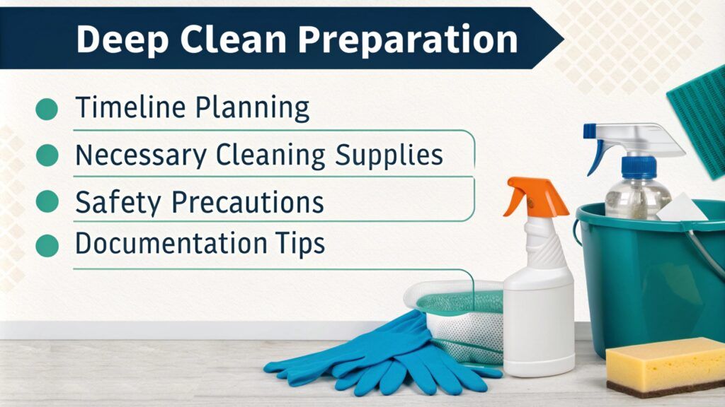 deep cleaning preparation guide