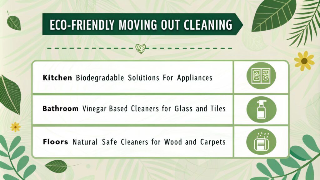 eco-friendly moving out cleaning