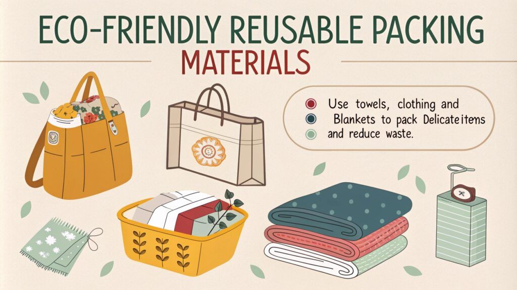 eco-friendly reusable packing materials