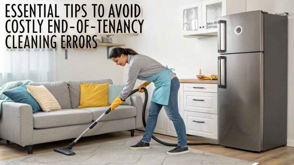 essential tips to avoid costly end-of-tenancy cleaning errors